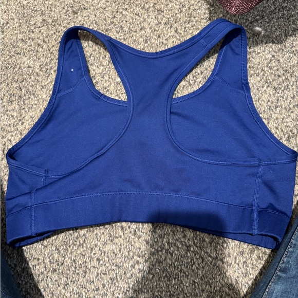 Nike Royal Blue Racerback Sports Bra - Picture 2 of 5
